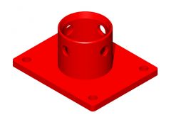 Adaptor Plate Weldment - Parking Jack [418-000-224]