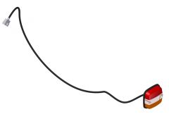 Trailer Lights/Loom - LED - Mudguard LH (Parts Sales Only) [421-847-001]